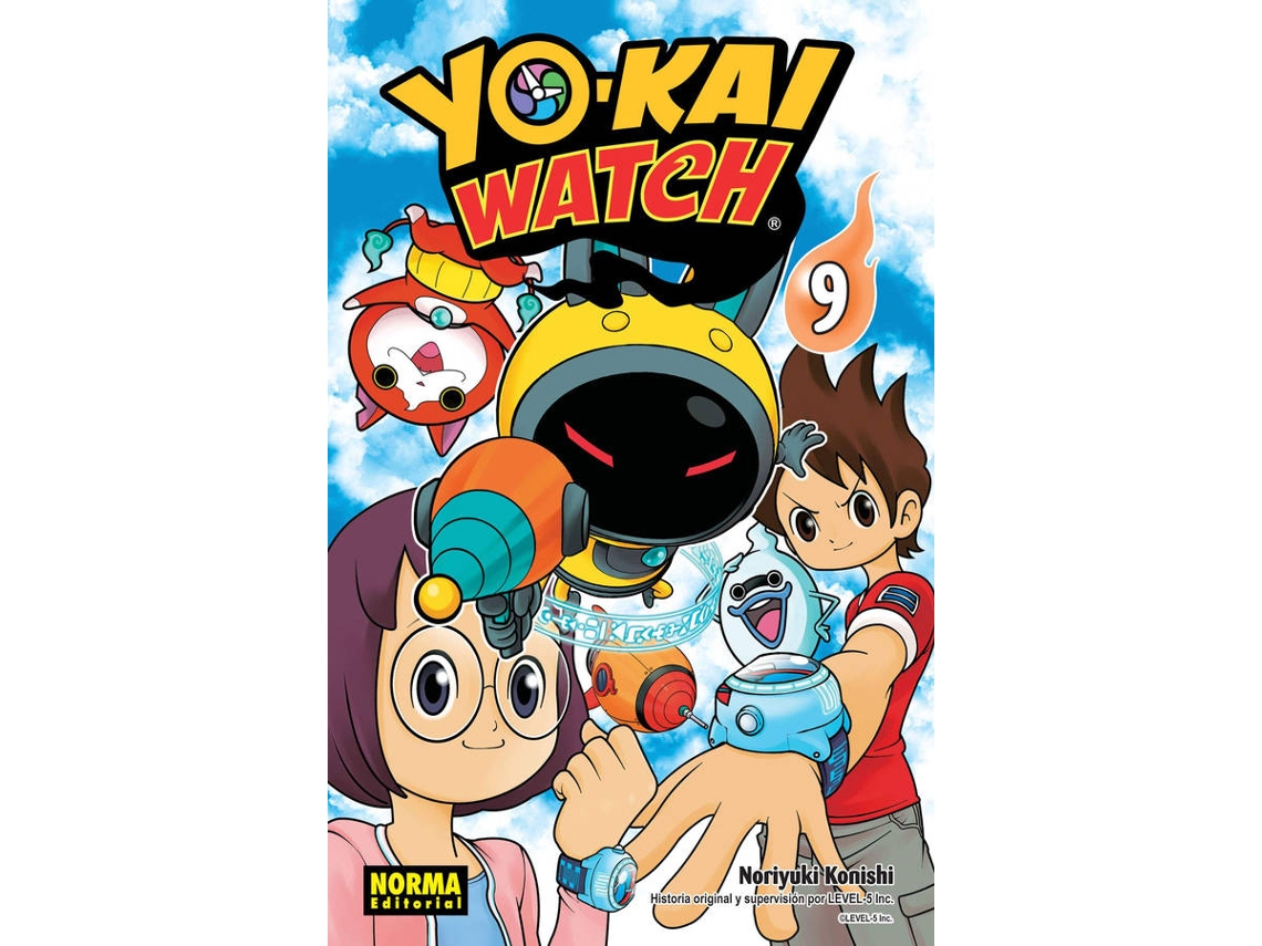 Livro Yo-Kai Watch 9 de Noriyuki Konishi (Espanhol)