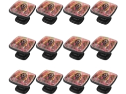 Puxadores Quadrados Para Armários De Cozinha, Puxadores Para Gavetas De Cômoda, 12 Peças, Cão Cocker Spaniel Americano