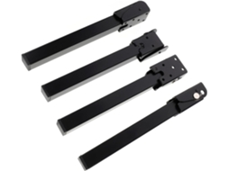 Conjunto De 4 Pés Dobráveis Para Mesa Laptop, Pretos, Resistentes E Duráveis, Ideais Para Cama E Escrivaninha, Com