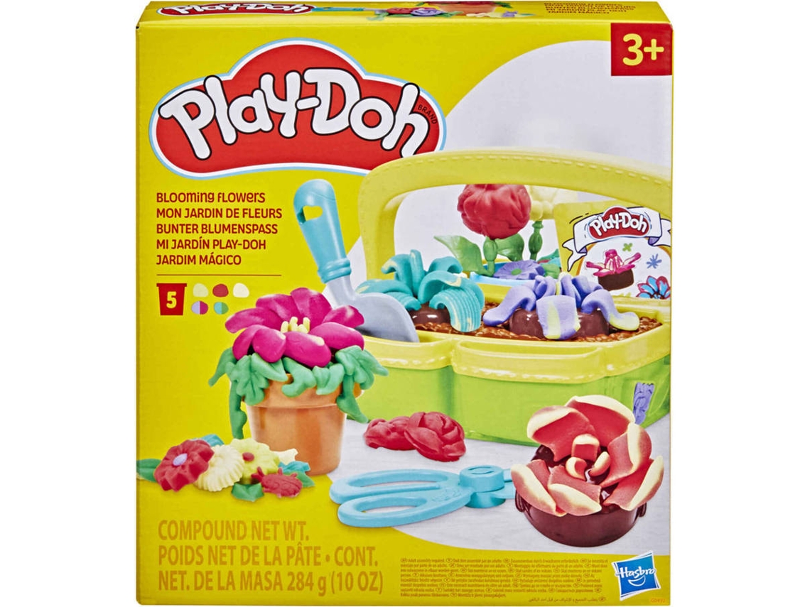 Plasticina PLAY-DOH Blooming Flowers (Idade Mínima Recomendada: 3 Anos)