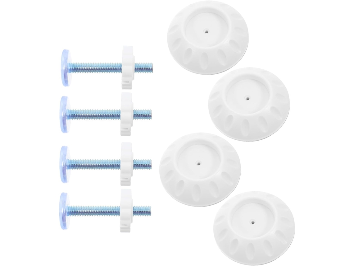 Upkoch Conjunto De 4-hastes Adaptadoras Para Portão M10x80 Com Parafusos Fixação Por Pressão, Segurança E Uso Versátil