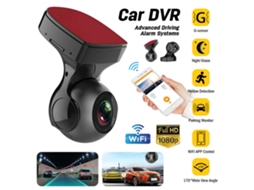 Câmera Dvr Automotiva Sem Fio 1080p, Gravador De Direção 170°, Sensor De Gravidade, Visão Noturna Hd SUNNY SPACES