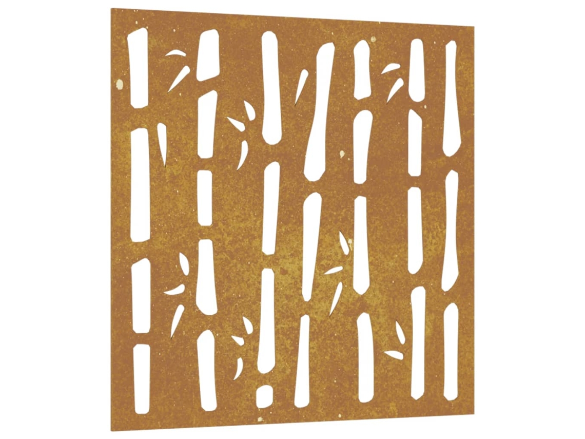 Garden Wall Decoration, Garden Wall Decorations Vidaxl Marrom Aço (n/a)