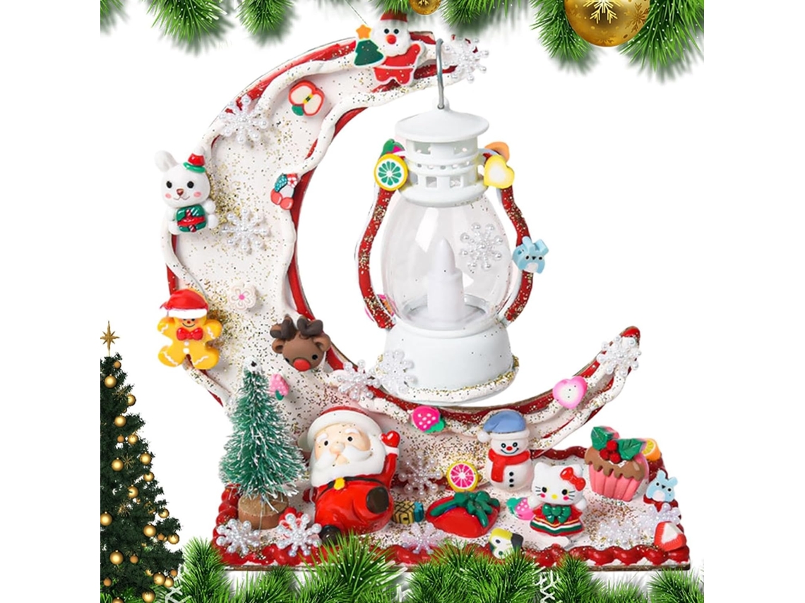 Luminária De Natal Para Quarto, S Acessórios Artesanais Em Cola
