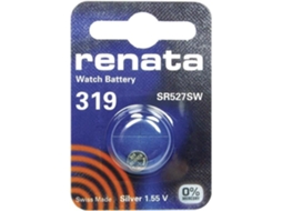 Botão de Óxido 319 Botão de Prata RENATA Sr527Sw