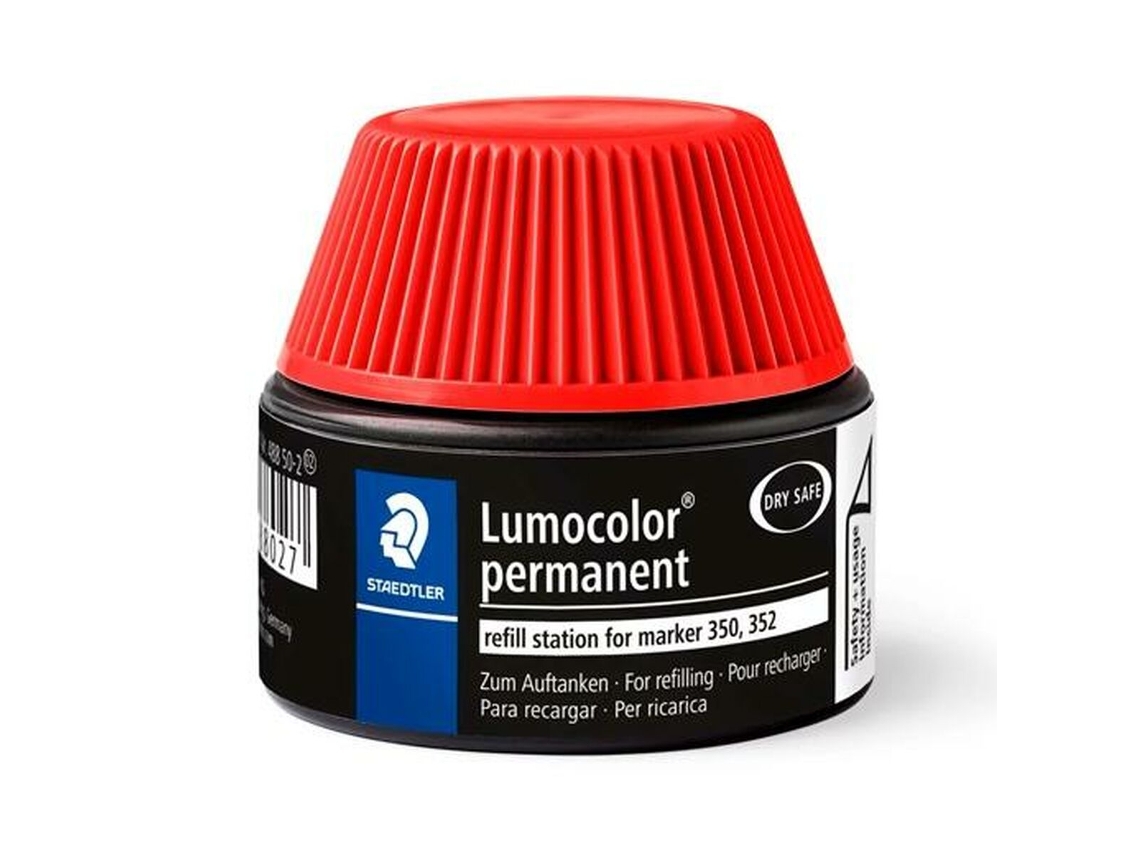 Tinta de Recarga STAEDTLER Lumocolor 350/352 Permanente Preto 30 Ml