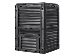 VEVOR Garden Composter Box 80 Galão Bpa Livre Composter Grande Capacidade Composter Box Exterior com Tampa Superior e Departamento Inferior