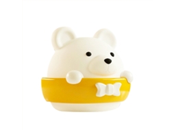 Ats lâmpada Noturna para Bebê Urso Cute Luz Fria e Quente 10 Brilhos Ajustáveis com Bateria e Controle Remoto