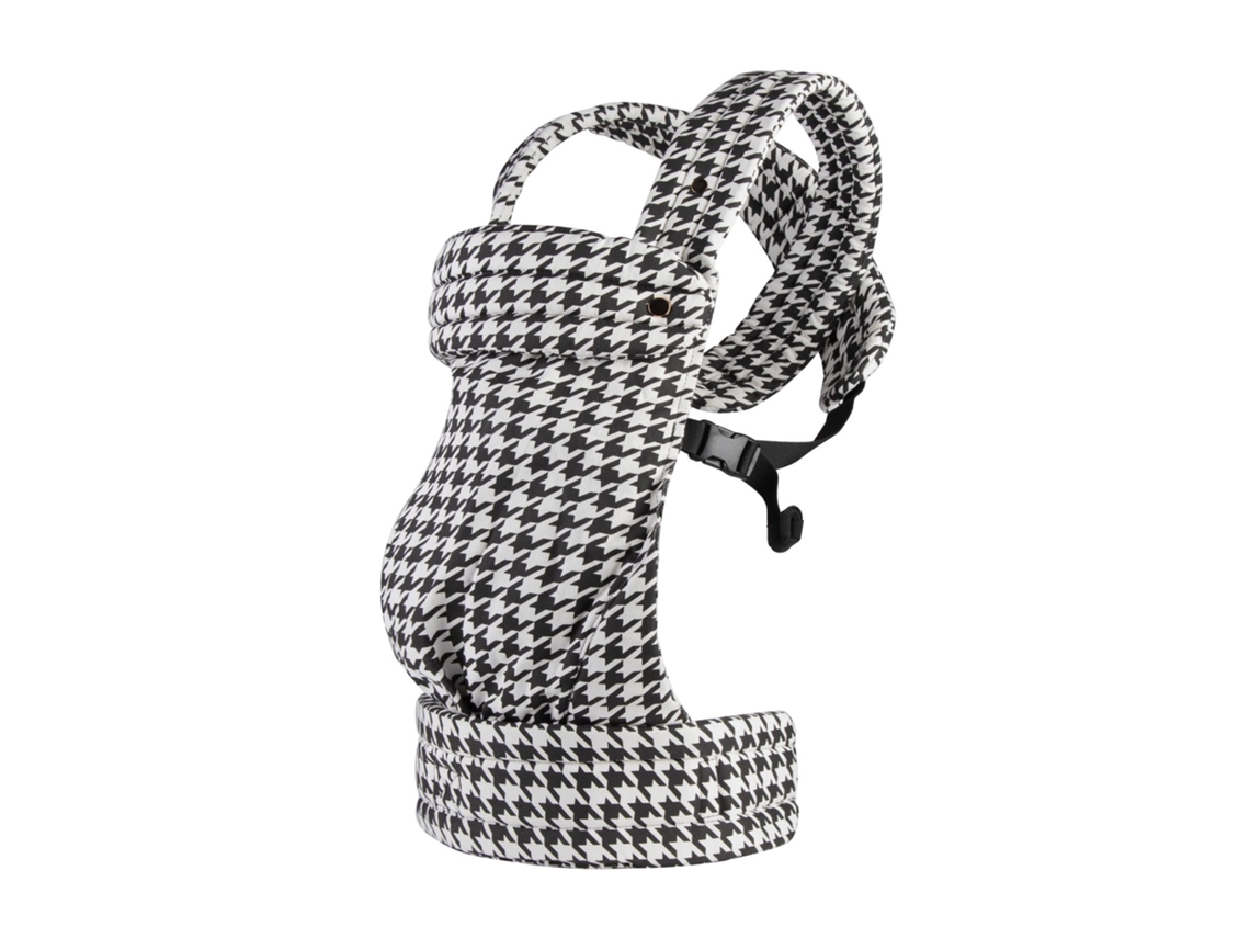 Canguru Para Bebê, Porta-bebês Multifuncional, Ajustável, Para Recém-nascidos De 3 A 36 Meses (preto-branco) Spqment