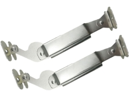 Conjunto De 2 Dobradiças Ferro Para Suporte Da Tampa Do Armário,