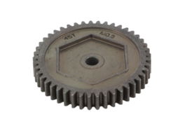Engrenagem Cilíndrica RC 45t M0.8 Aço Alto Desempenho para Crawler 1/10 Substituição S/MARCA