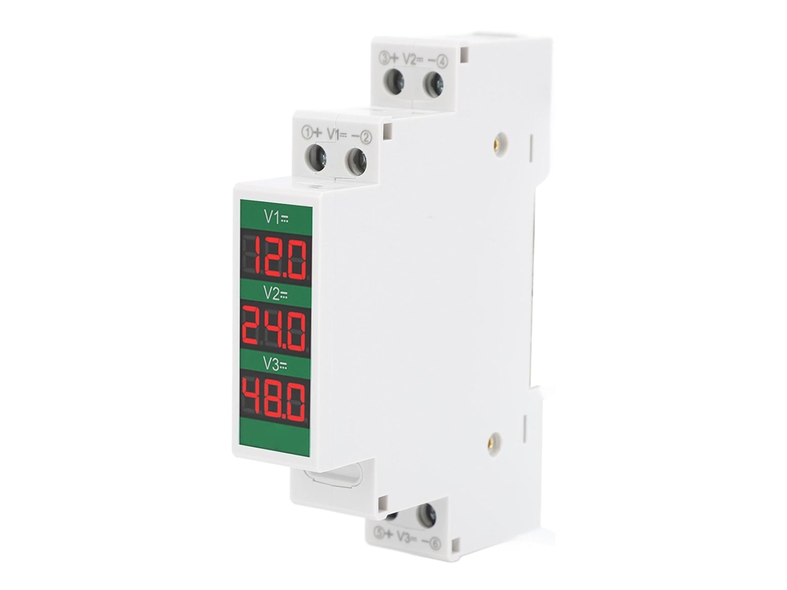 Voltímetro Ca De 3 Dígitos, 11-310 V Cc, Display Lcd