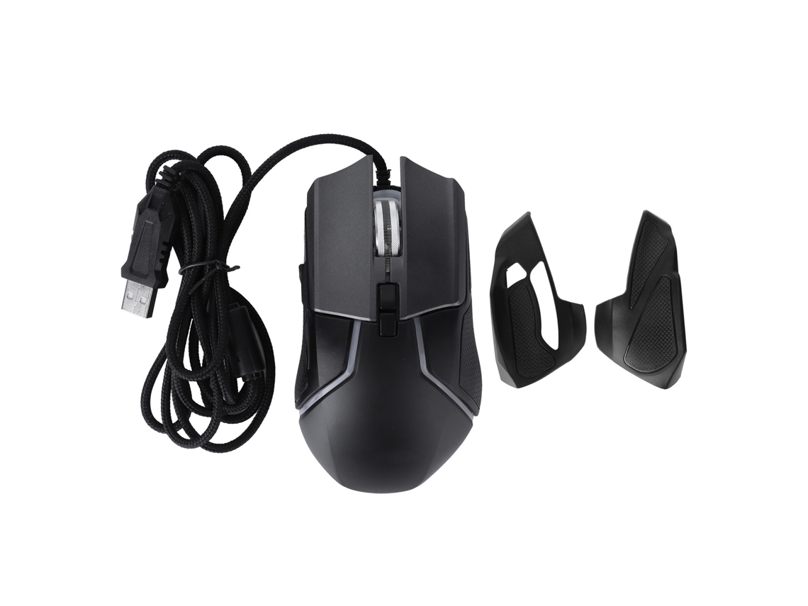 Mouse Gamer Mecânico Com Fio E Rgb