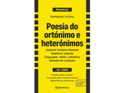Livro Resumos - Poesia do Ortónimo e Heterónimos - Fernando Pessoa - 12º Ano (Português)