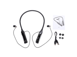 Fones de Ouvido Bluetooth com Banda para Pescoço, Display Digital Sem Fio, Suporte para Inserção de Cartão, Esportivo EOOCOO