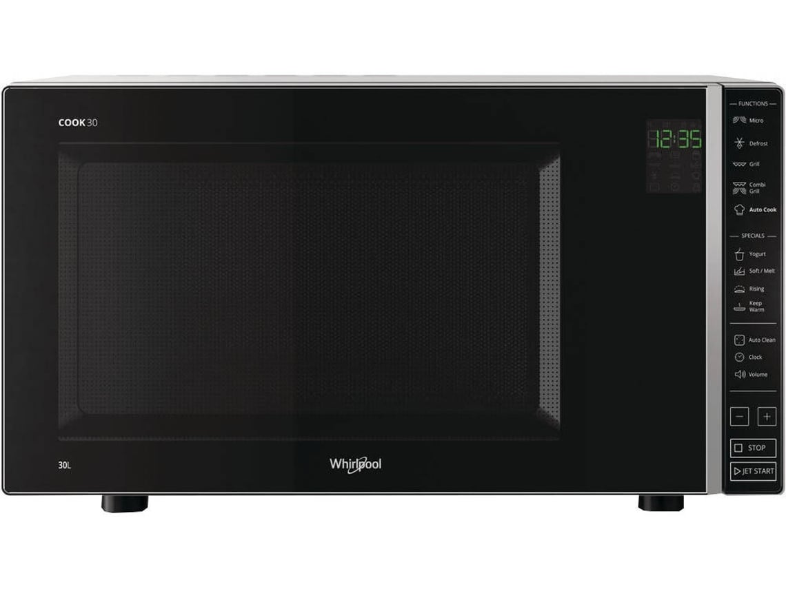 Micro-ondas WHIRLPOOL MWP 303 SB (30 L - Com Grill - Preto)