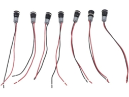 Luz Indicadora Led De 12mm, À Prova D Água Ip67, Lâmpada De Sinalização Metálica Para Trator, Rv, Motocicleta, Barco, Dc