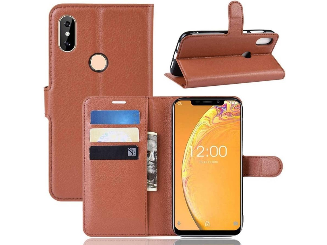 Capa Oukitel C13 Pro HONGWE. Castanho