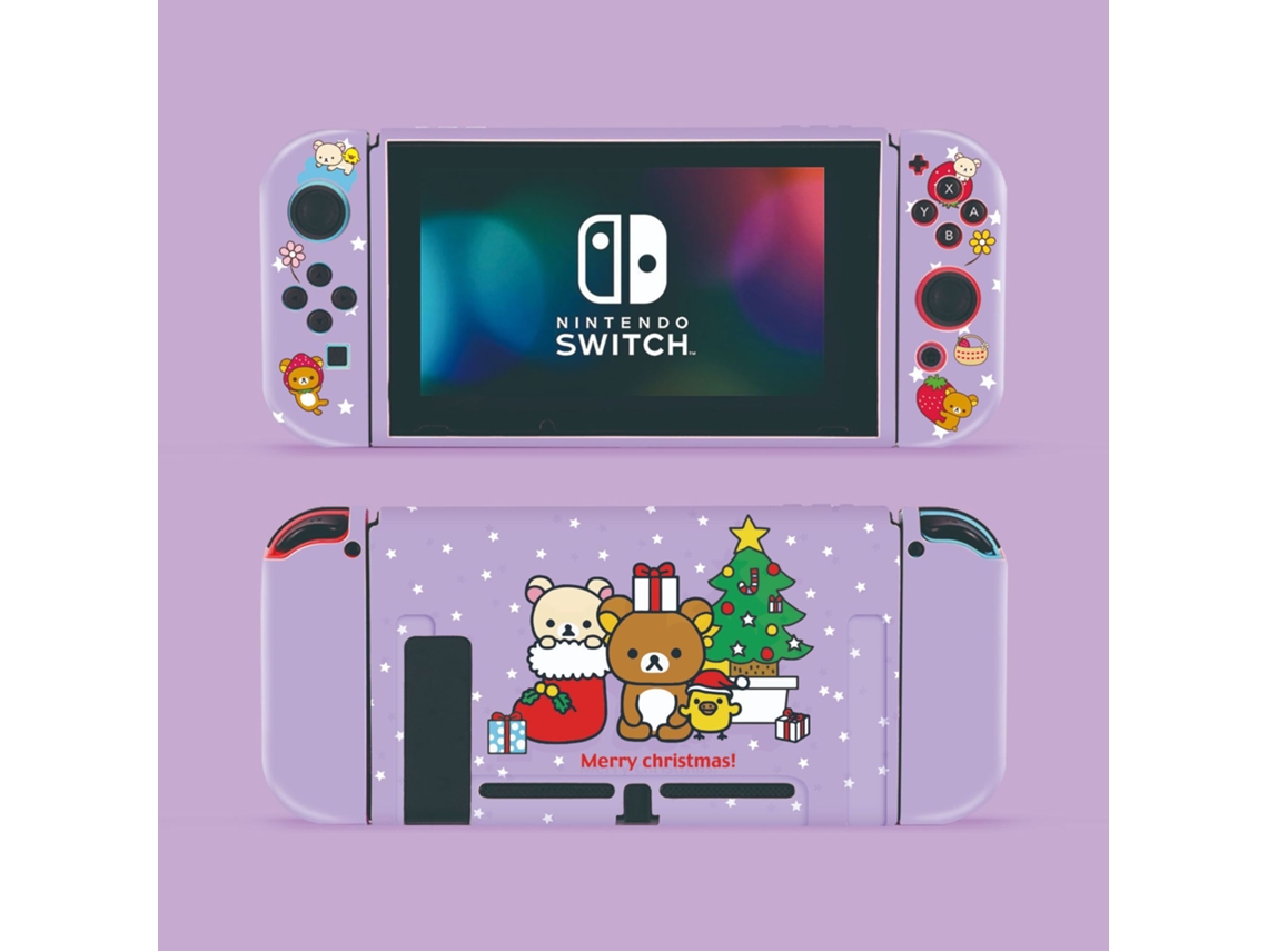 Capa Protetora para Switch, Capa Fina de Tpu Compatível com Console Nintendo Switch e Joy con BRILVIBERA