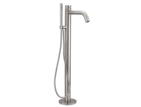Sined ORISTANO Mini bañera de acero inoxidable 316L con ducha de mano, Inox
