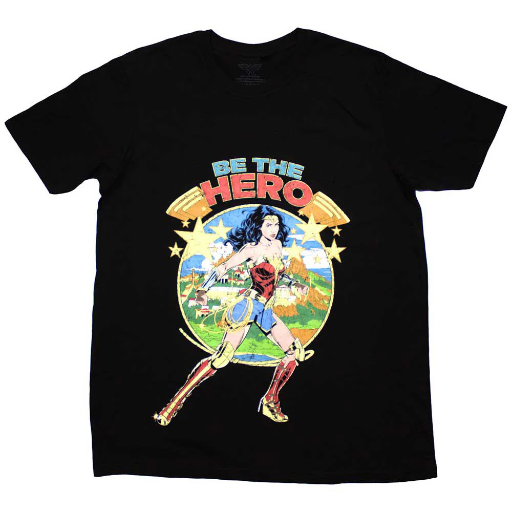 Rockinstone Dc Comics Wonder Woman Be The Hero T-shirt Classic（xxl）