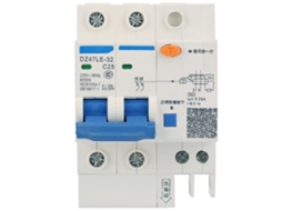 Interruptor de Circuito de Proteção Miniatura Dz47le 32 2p+2 25a 230v
