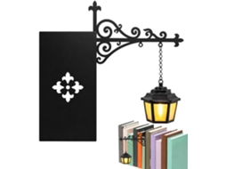 Luminária De Mesa Tipo Lanterna Para Biblioteca, Ideal Para Colocar Sobre Uma Prateleira E Criar Um Ambiente