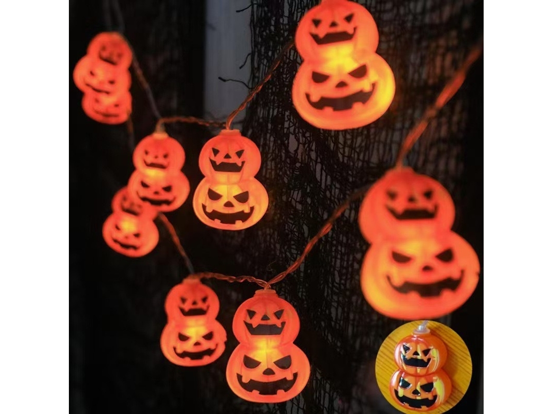 Grinalda Led Decorativa De Halloween, 10 M, 80 Luzes Elysve