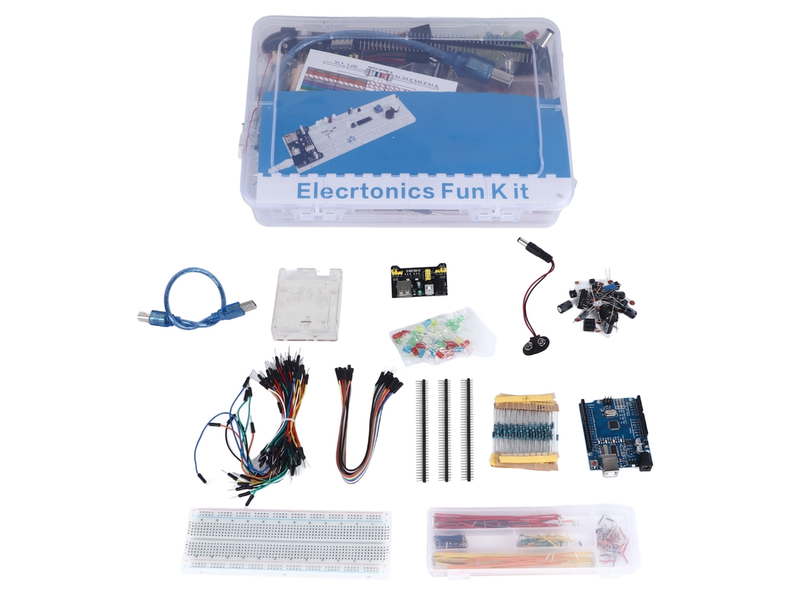 Kit Inicial de Eletrônica com Placa mãe R3 | S/MARCA