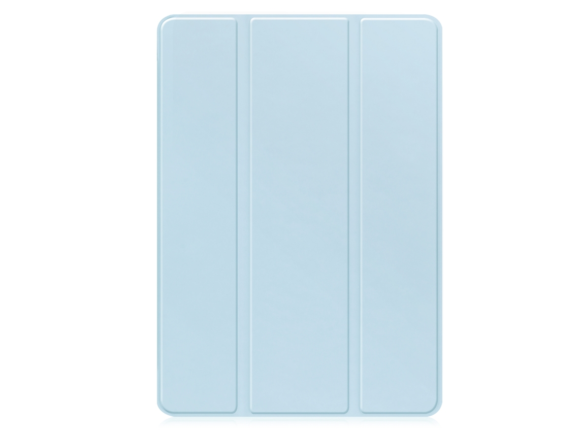 Capa Para Samsung Galaxy Tab S10 Plus Sm-x820 12.4 Polegadas Com Ranhura Para Caneta Azul Celeste