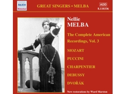 CD Melba,Nellie - Complete American Recordings 3 (1CD)