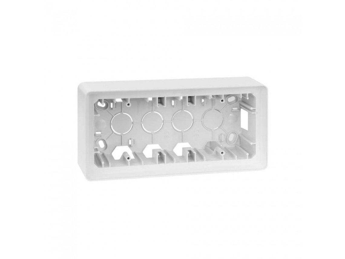 Caixa De Superfície 3 Elementos Branco Simon 82 Detail 8200770 030