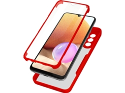 Lurelia Capa Rígida Para Samsung Galaxy A32 Plexiglas Vermelho
