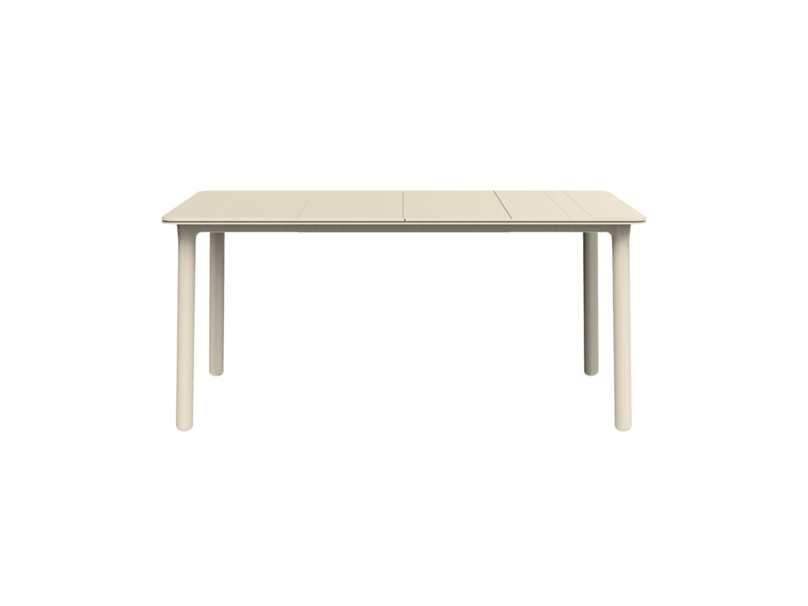Mesa Rectangular 160x90 Noa Garbar Plástico Marfim