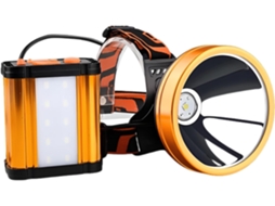 Lanterna De Cabeça Led T6 Super Brilhante, Recarregável, Com 6