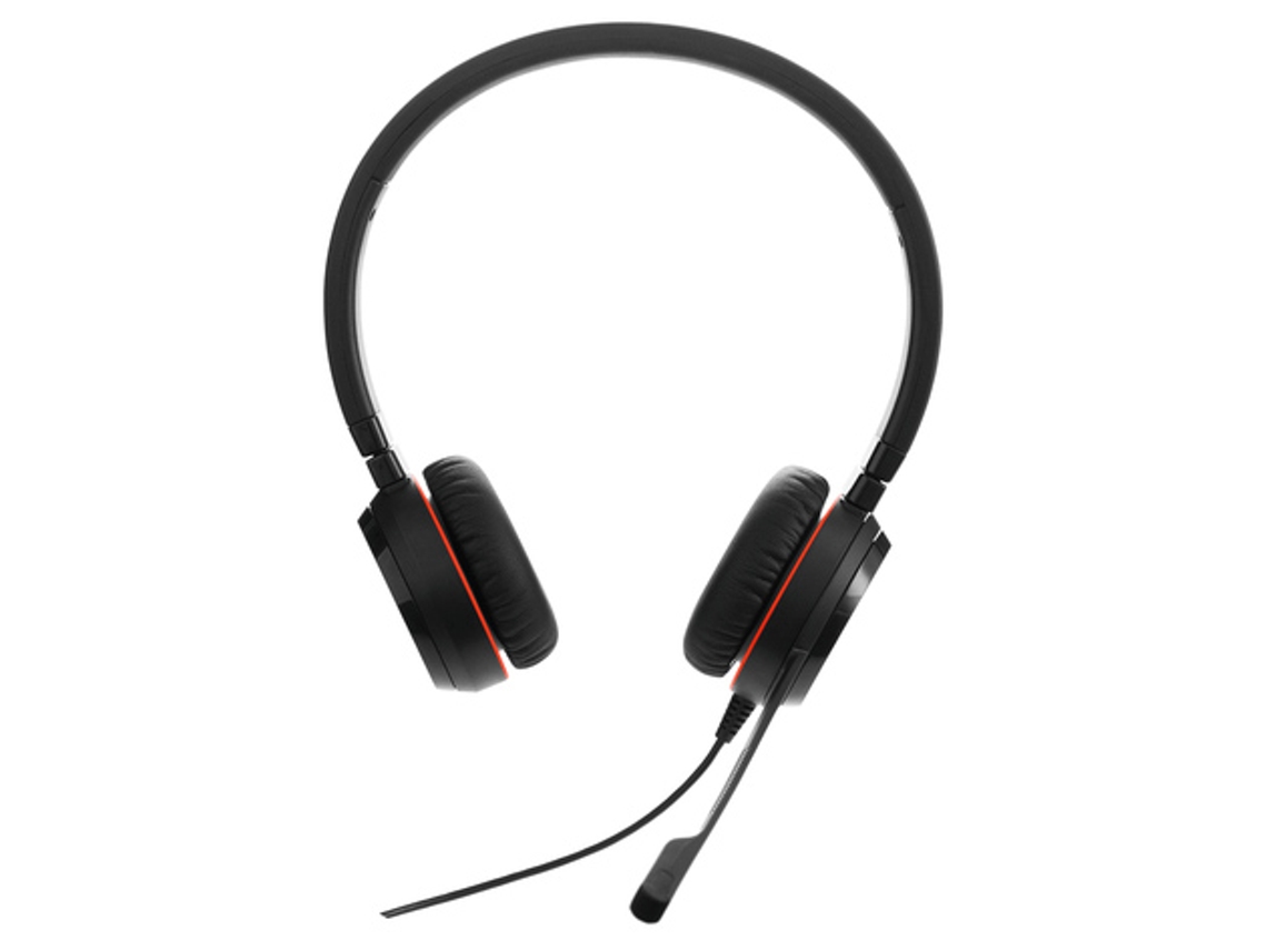 Jabra Evolve 20Se Usb-C Ms Stereo Auscultadores Fita de Cabeça Usb Type-C Preto