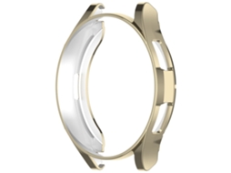 Capa Protetora, Compatível Com Samsung Galaxy Watch 6 Classic 47 Mm - Dourado Claro