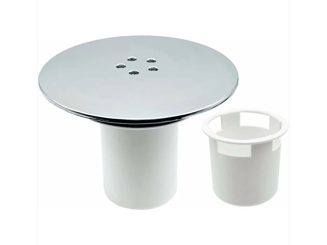 Ralo de Piso AQUAFORGE para Banheiro, Encanamento, Box de Chuveiro de Plástico