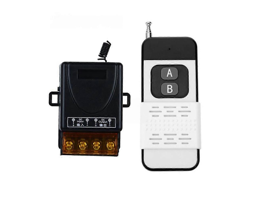 Controle Remoto Sem Fio De 315 Mhz Com Relé De 30 A E 1 Canal, Receptor E Transmissor Ab Para Luzes, Motores, Bombas E Portões De 433 Mhz.