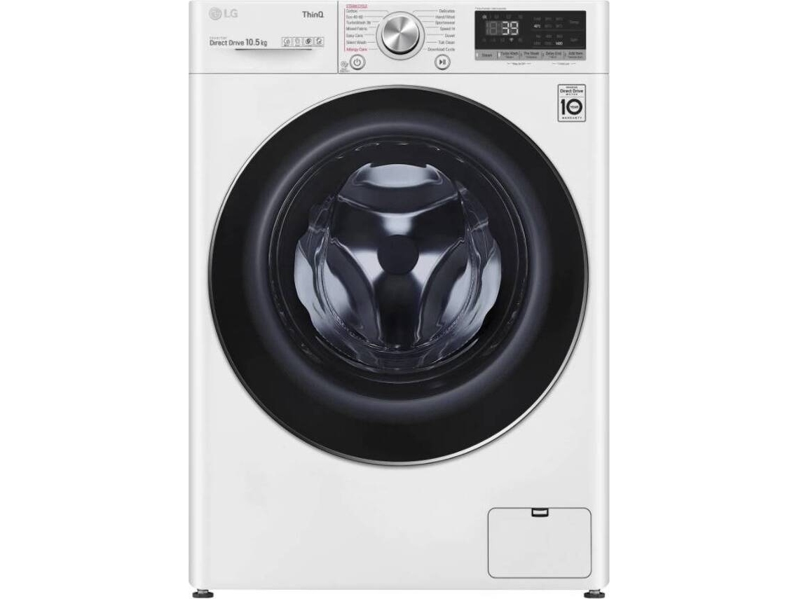 Máquina de Lavar Roupa LG F4WV7010S2W (Outlet Grade B - 10.5 kg - 1400 rpm - Branco)