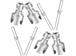 Conjunto De 4 Ferramentas Portáteis Kisangel Para Rosqueamento Interno E Externo Tubos Aço Carbono Plástico 1 2e 3 Polegadas
