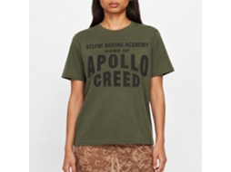 Rockinstone Rocky Movie Apollo Home Solid Military Green Adult T-shirt Size:xl