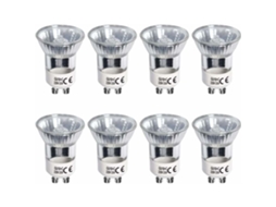MEOIRUERY Para Iluminação De Pista, Lâmpadas Advertidas Gu10 35w 220 240v Ac Branco Quente 2800k, Alta Saída 360 Lúmens Bulbo De Halogênio Com Instante Sobre Te