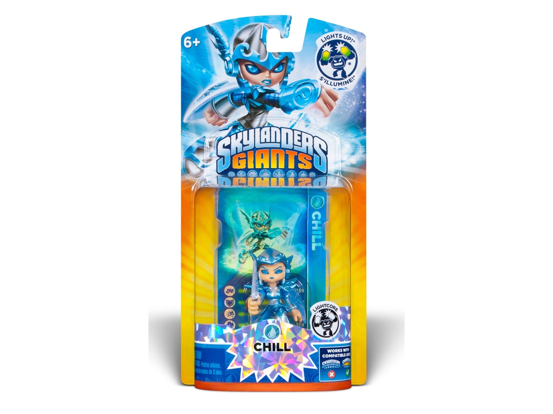 Figura Skylanders - Giants Luz - Chilll