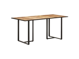 Dining Table, Dining Tables Vidaxl Marrom Madeira (160 X 80 X 76 Cm)
