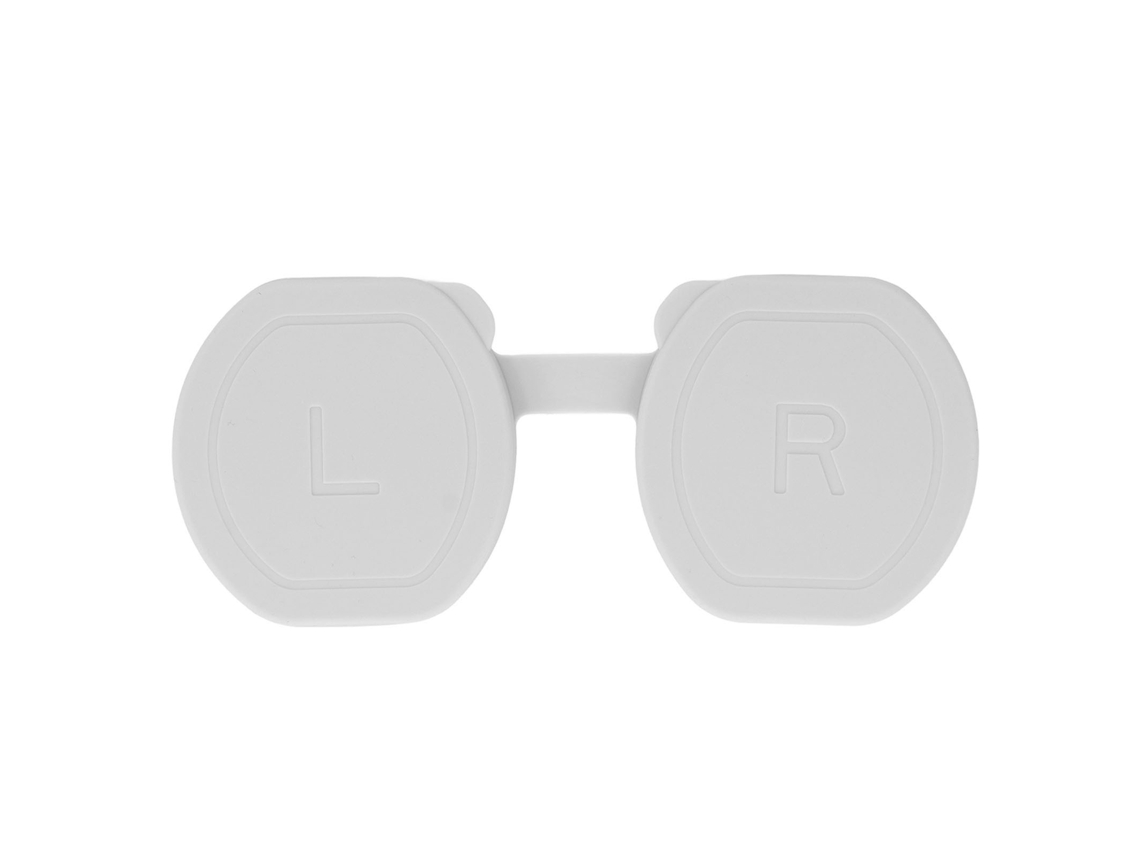 Ats cubierta de Lente de Silicona Lavable Y Antipolvo para Óculos Vr, Protector Suave Gris