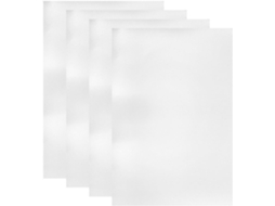 Placas Retangulares De Alumínio A4 Da Kichvoe Para Gravação E Decoração Casa, 4 Peças Finas Para Projetos De Artesanato