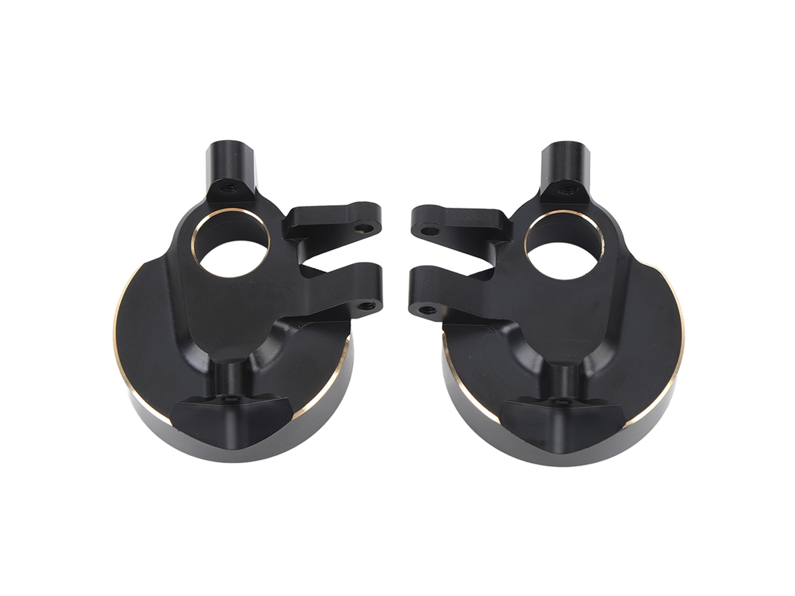 Mali 2pcs Cotovelos de Direção Dianteiros de Latão para Carro Rc 1/10 Axial Capra Scx10 Iii Ar45p Eixo