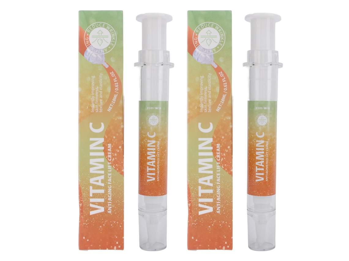 2pcs Sérum Facial 18ml Hidratante Reafirmante Contra Arrugas Para Todo Tipo De Piel