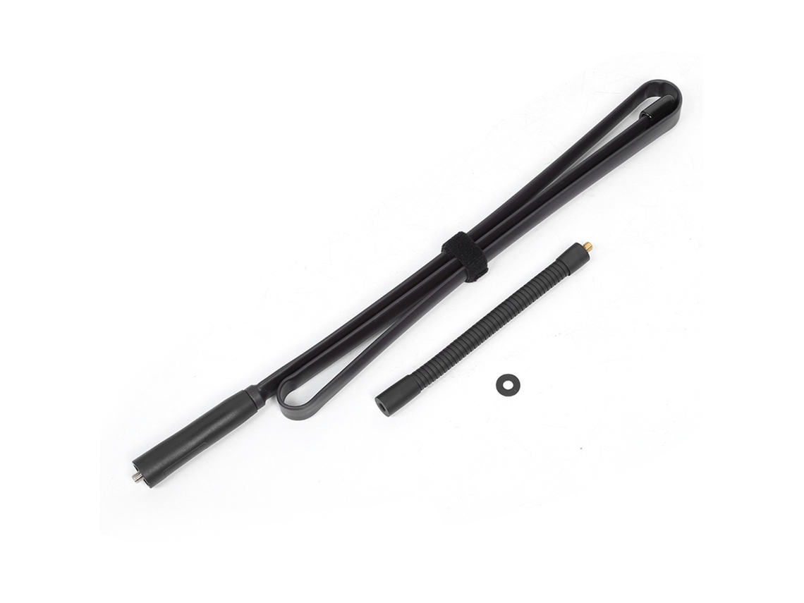 Aetheria antena Dobrável para Walkie Talkie Banda Dupla Vhf/uhf Interface Sma Fêmea 124cm